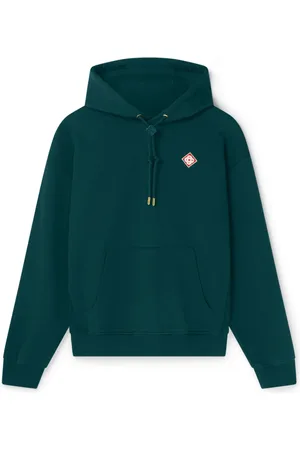 Casablanca Heren, Sweatshirts & Hoodies, Groen, Maat: M Katoen