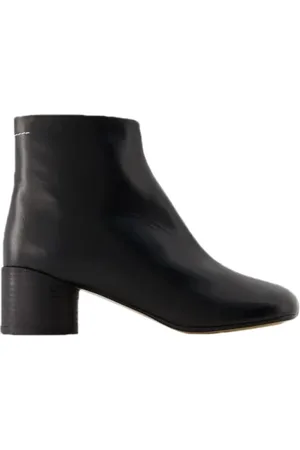 Maison Margiela Dames, Schoenen, Zwart, Maat: 37 EU Leer