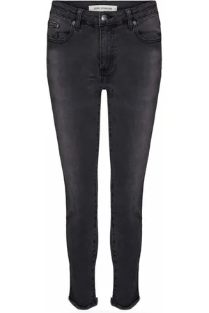 Sofie Schnoor Dames, Jeans, Zwart, Maat: S