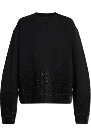 Dsquared2 Dames, Sweatshirts & Hoodies, Zwart, Maat: XS Katoen