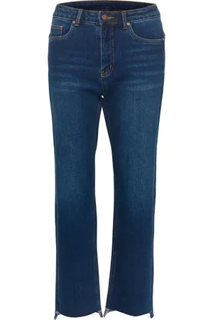 My Essential Wardrobe Dames, Jeans, Blauw, Maat: W31 Katoen