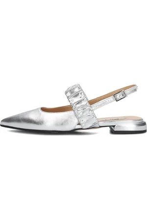 NOTRE-V Dames, Schoenen, Grijs, Maat: 37 EU Leer
