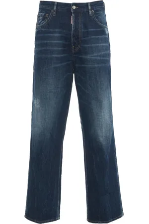 Dsquared2 Heren, Jeans, Blauw, Maat: XL Katoen