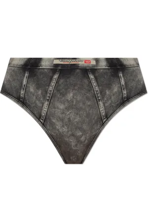 Diesel Dames, Ondergoed, Grijs, Maat: XL Denim