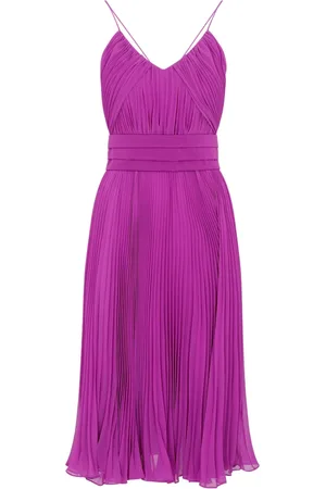 Max Mara Dames, Jurken, Paars, Maat: M Zijde