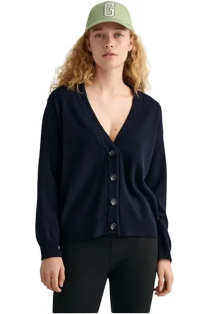 GANT Dames, Truien, Blauw, Maat: S Wol