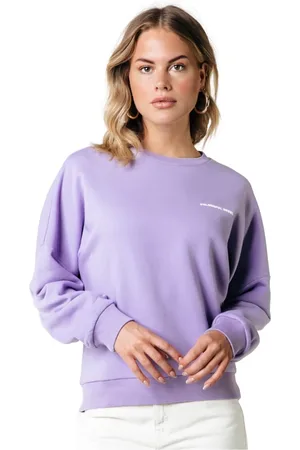 Colourful rebel Dames, Sweatshirts & Hoodies, Paars, Maat: S Katoen