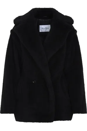 Max Mara Dames, Jassen, Zwart, Maat: L Zijde