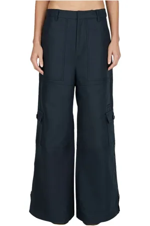 Marc Jacobs Dames, Broeken, Zwart, Maat: 2XS Katoen