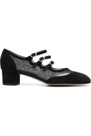 Carel Dames, Schoenen, Zwart, Maat: 38 EU Suède