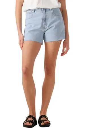 ABrand Dames, Korte broeken, Blauw, Maat: W25 Denim