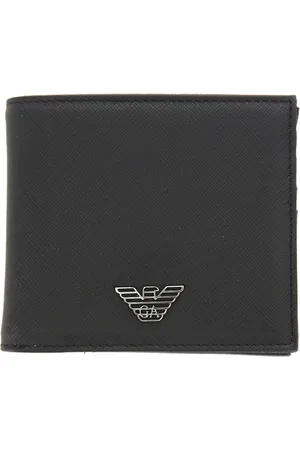 Emporio Armani Heren, Accessoires, Zwart, Maat: ONE Size Leer
