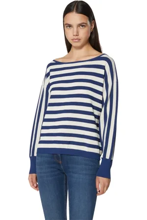 Silvian Heach Dames, Truien, Blauw, Maat: M Nylon