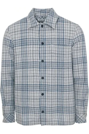 Samsøe Samsøe Heren, Overhemden, Blauw, Maat: S