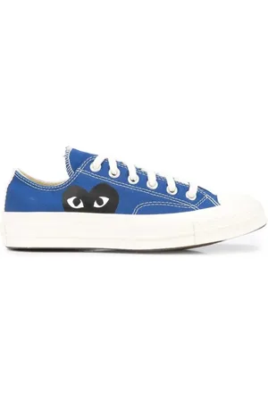 Comme des Garçons Heren, Schoenen, Blauw, Maat: 37 1/2 EU Katoen