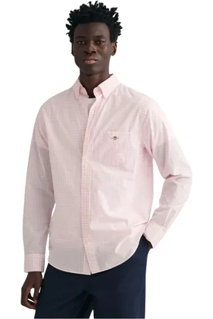 GANT Heren, Overhemden, Roze, Maat: XL Katoen