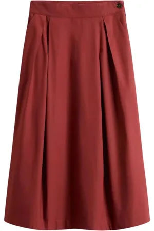 Woolrich Dames, Rokken, Rood, Maat: S Katoen