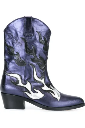 Chiara Ferragni Dames, Schoenen, Blauw, Maat: 37 EU Lame