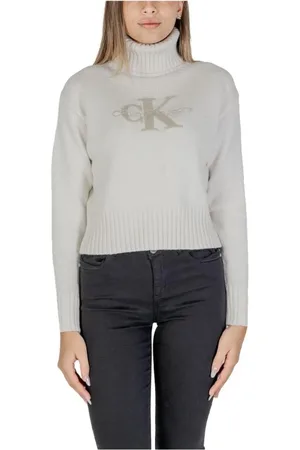 Calvin Klein Dames, Truien, , Maat: L Katoen
