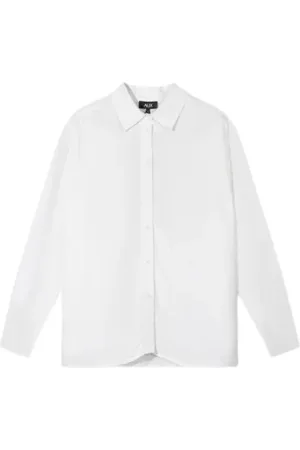 Alix the label Dames, Blouses & Shirts, Wit, Maat: L Linnen