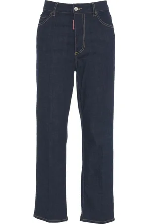 Dsquared2 Dames, Jeans, Blauw, Maat: 2XS Katoen