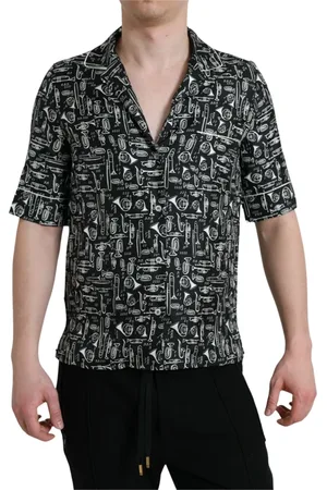 Dolce & Gabbana Heren, Overhemden, Veelkleurig, Maat: L Zijde