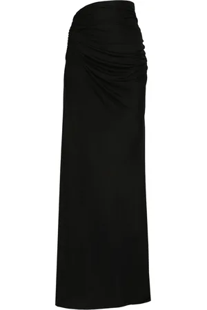 ANDREA ADAMO Dames, Rokken, Zwart, Maat: M Viscose