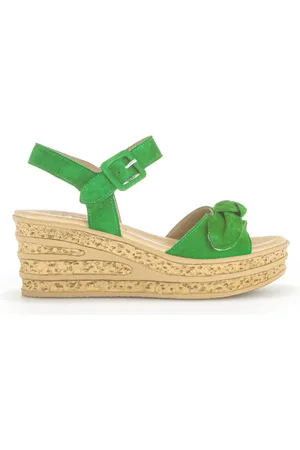 Gabor Dames, Schoenen, Groen, Maat: 38 EU Velours