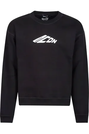 Dsquared2 Heren, Sweatshirts & Hoodies, Zwart, Maat: S