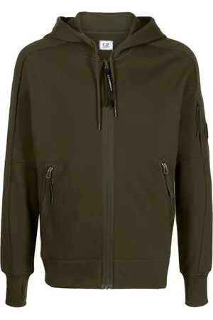C.P. Company Heren, Sweatshirts & Hoodies, Groen, Maat: L Fleece