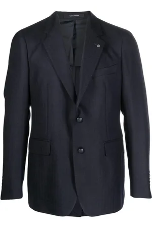 TAGLIATORE Heren, Jassen, Blauw, Maat: 4XL Wol