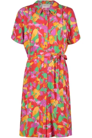 Fabienne Chapot Dames, Jurken, Rood, Maat: M Viscose