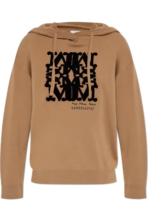 Max Mara Dames, Sweatshirts & Hoodies, Bruin, Maat: XS Wol