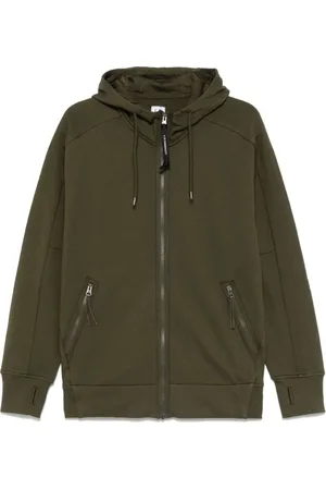 C.P. Company Heren, Sweatshirts & Hoodies, Groen, Maat: XL Fleece