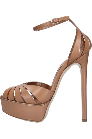 Casadei Dames, Schoenen, Bruin, Maat: 37 EU Leer