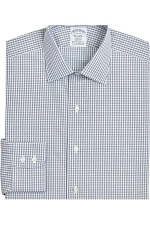 Brooks Brothers Heren, Overhemden, Blauw, Maat: S Katoen
