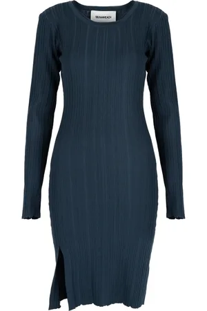 Silvian Heach Dames, Jurken, Blauw, Maat: XS Viscose