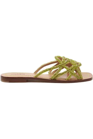 Maliparmi Dames, Schoenen, Groen, Maat: 38 EU Katoen