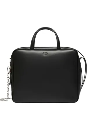 Max Mara Dames, Tassen, Zwart, Maat: ONE Size Leer