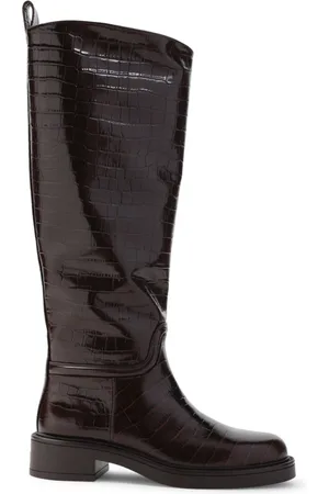 Stuart Weitzman Dames, Schoenen, Bruin, Maat: 40 EU Leer