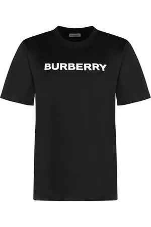 Burberry Dames, Tops, Zwart, Maat: S Katoen
