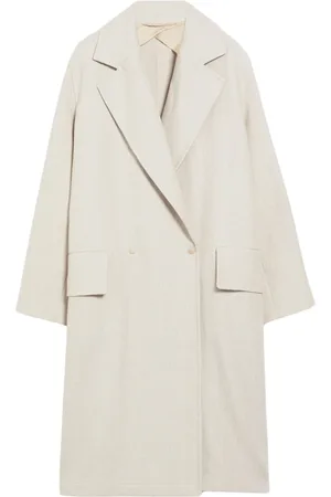 Max Mara Dames, Mantels, , Maat: M Wol