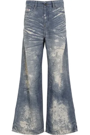 Diesel Dames, Jeans, Blauw, Maat: W28 Katoen