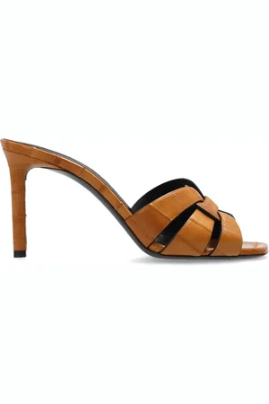 Saint Laurent Dames, Schoenen, Bruin, Maat: 36 EU Leer