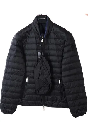 Emporio Armani Heren, Jassen, Zwart, Maat: L