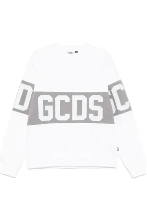 GCDS Heren, Sweatshirts & Hoodies, Wit, Maat: XL