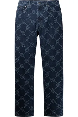 Daily paper Heren, Jeans, Blauw, Maat: S Katoen