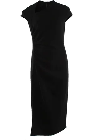Max Mara Dames, Jurken, Zwart, Maat: S Poliester