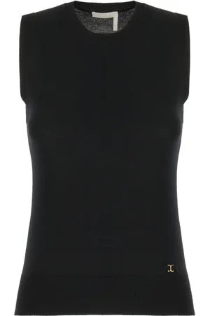 Chloé Dames, Truien, Zwart, Maat: XS Wol