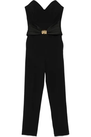 Elisabetta Franchi Dames, Jumpsuits & Playsuits, Zwart, Maat: XL